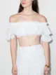 Image 2 of Charo Ruiz Ibiza Cata off-shoulder crop top