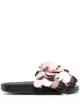 Image 1 of Paco Rabanne paillette-embellished pool slides