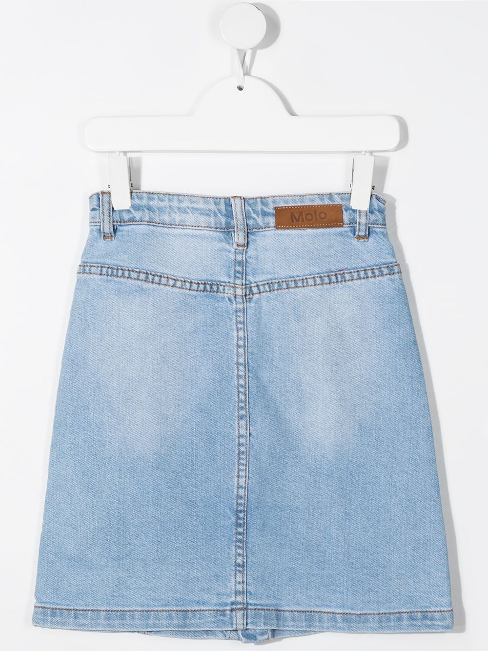 фото Molo джинсовая юбка на пуговицах