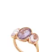 BAYCO 18kt rose gold briolette madagascar sapphire ring