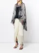 Biyan layered lace poncho