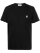 Image 1 of Maison Kitsuné embroidered-logo cotton T-Shirt