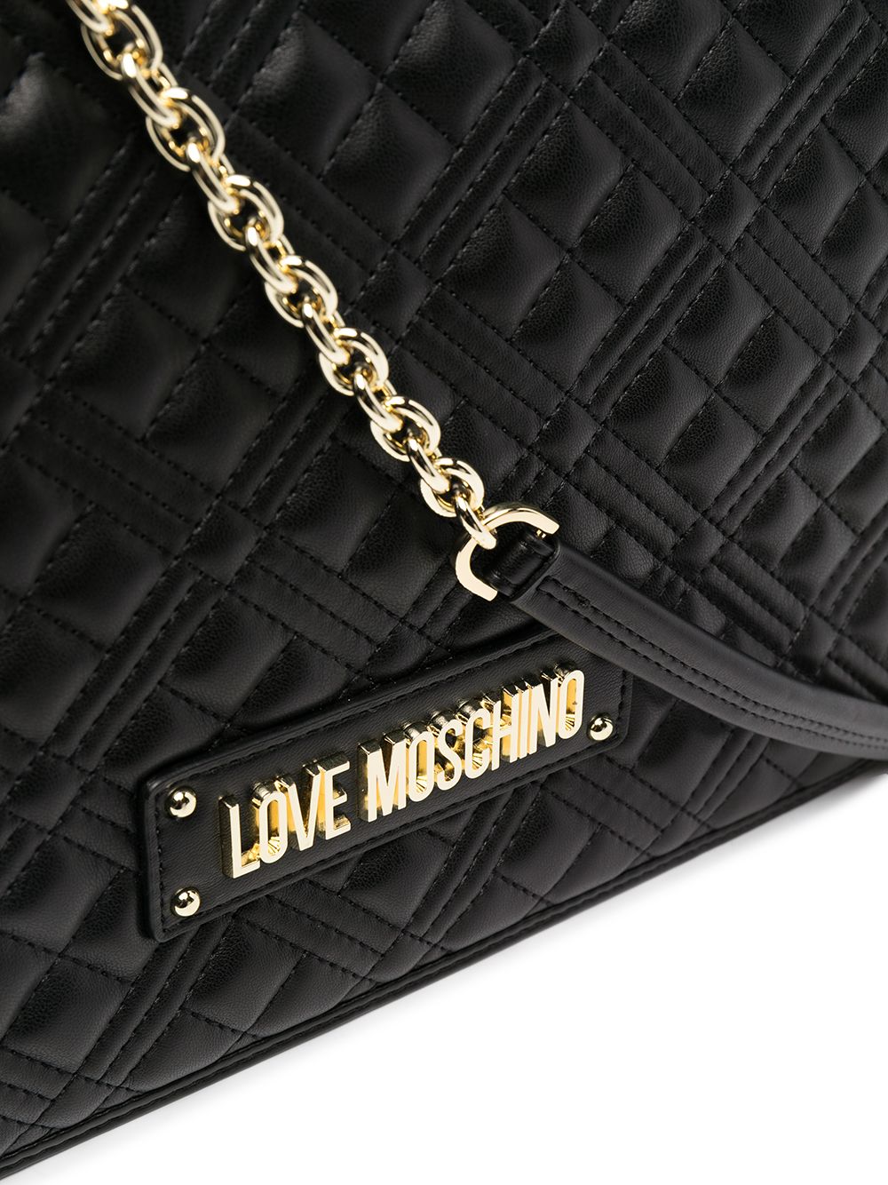 фото Love moschino стеганая сумка на плечо