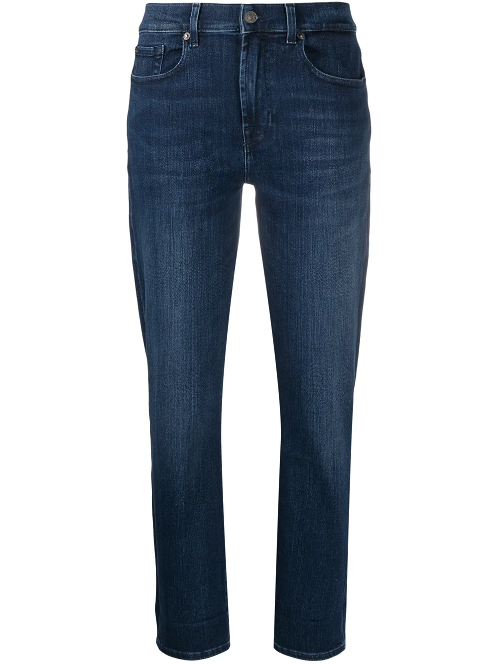 фото 7 for all mankind узкие джинсы средней посадки