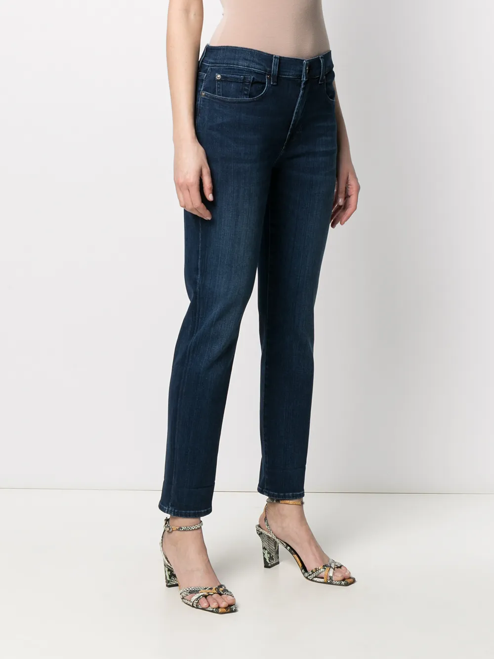 фото 7 for all mankind узкие джинсы средней посадки