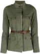 Image 1 of Bazar Deluxe belted waist safari jacket
