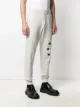 Etudes star-embroidery organic-cotton track shorts