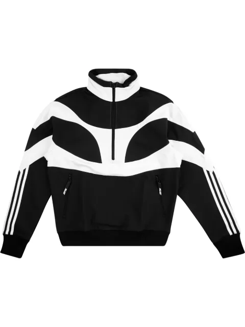 palace adidas half zip