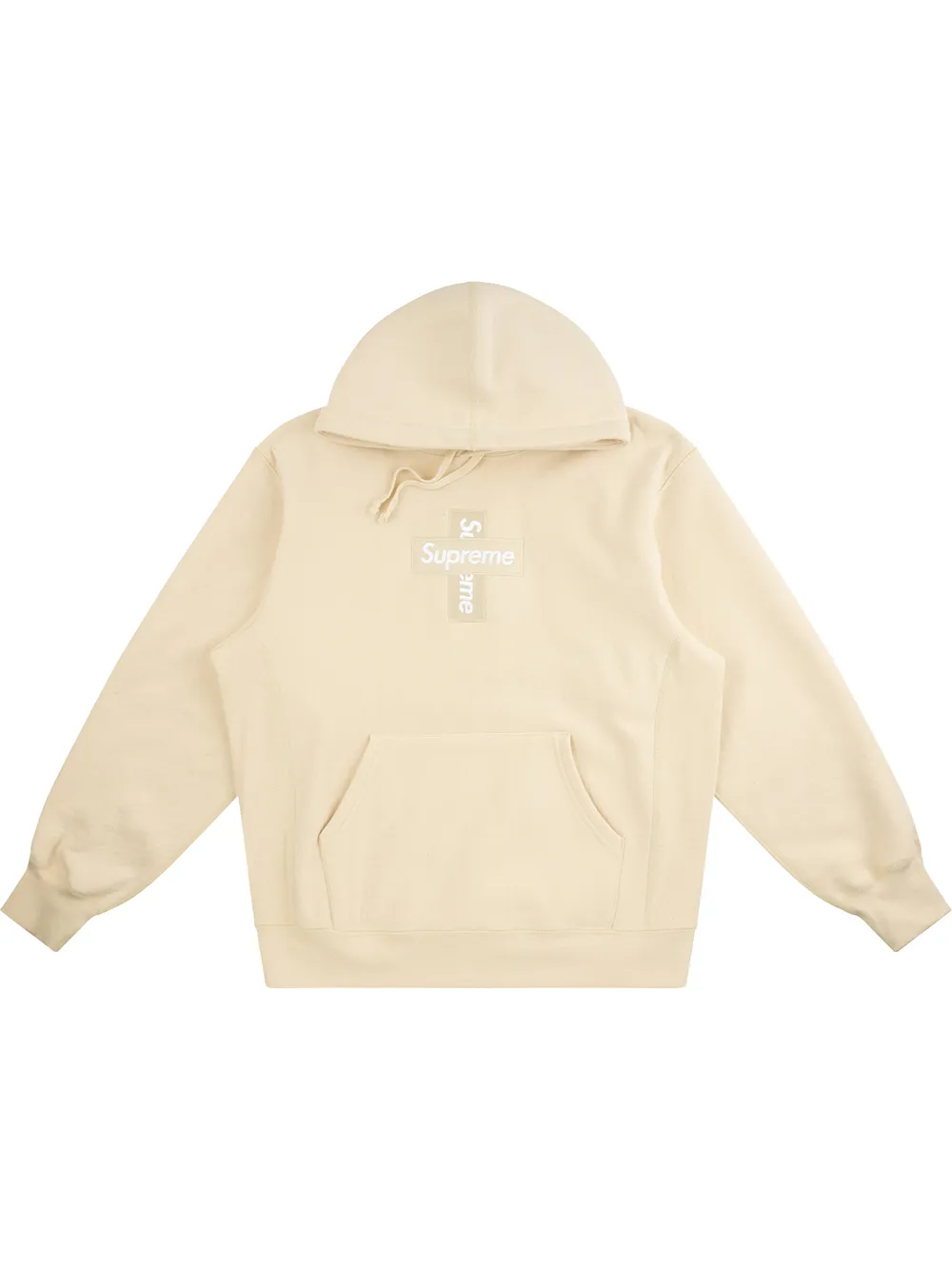 Supreme Men's Cross Box Logo Hooded Sweatshirt