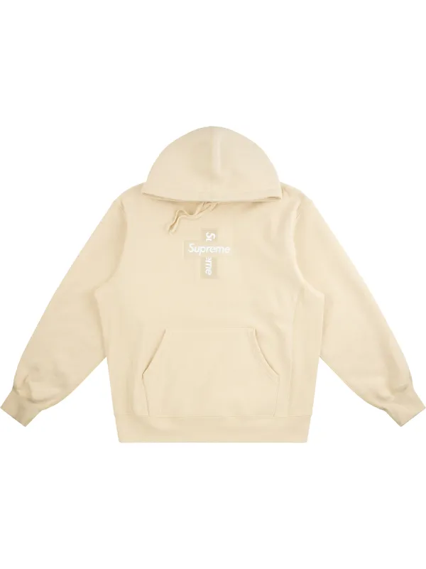 cross box logo hoodie