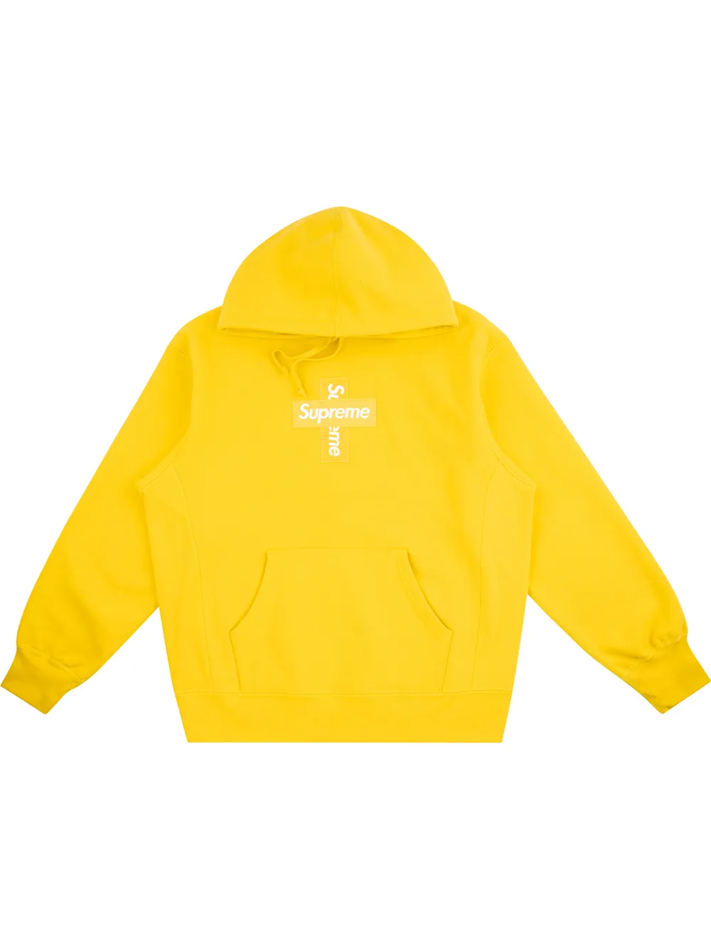 Supreme Men's Cross Box Logo Hooded Sweatshirt