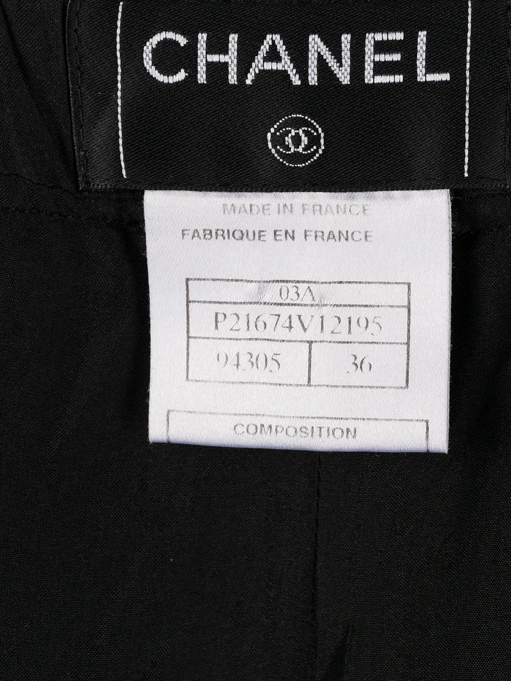 Chanel Pre-Owned ストレート テーラードパンツ 通販 - FARFETCH