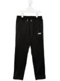 Diesel Kids logo-print drawstring track pants - Black