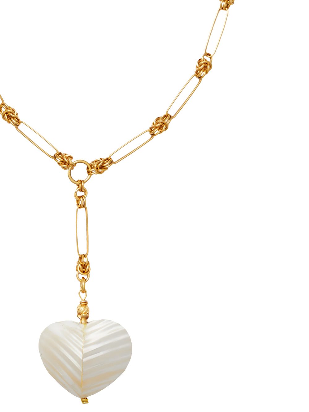 фото Brinker & eliza inez heart-charm necklace