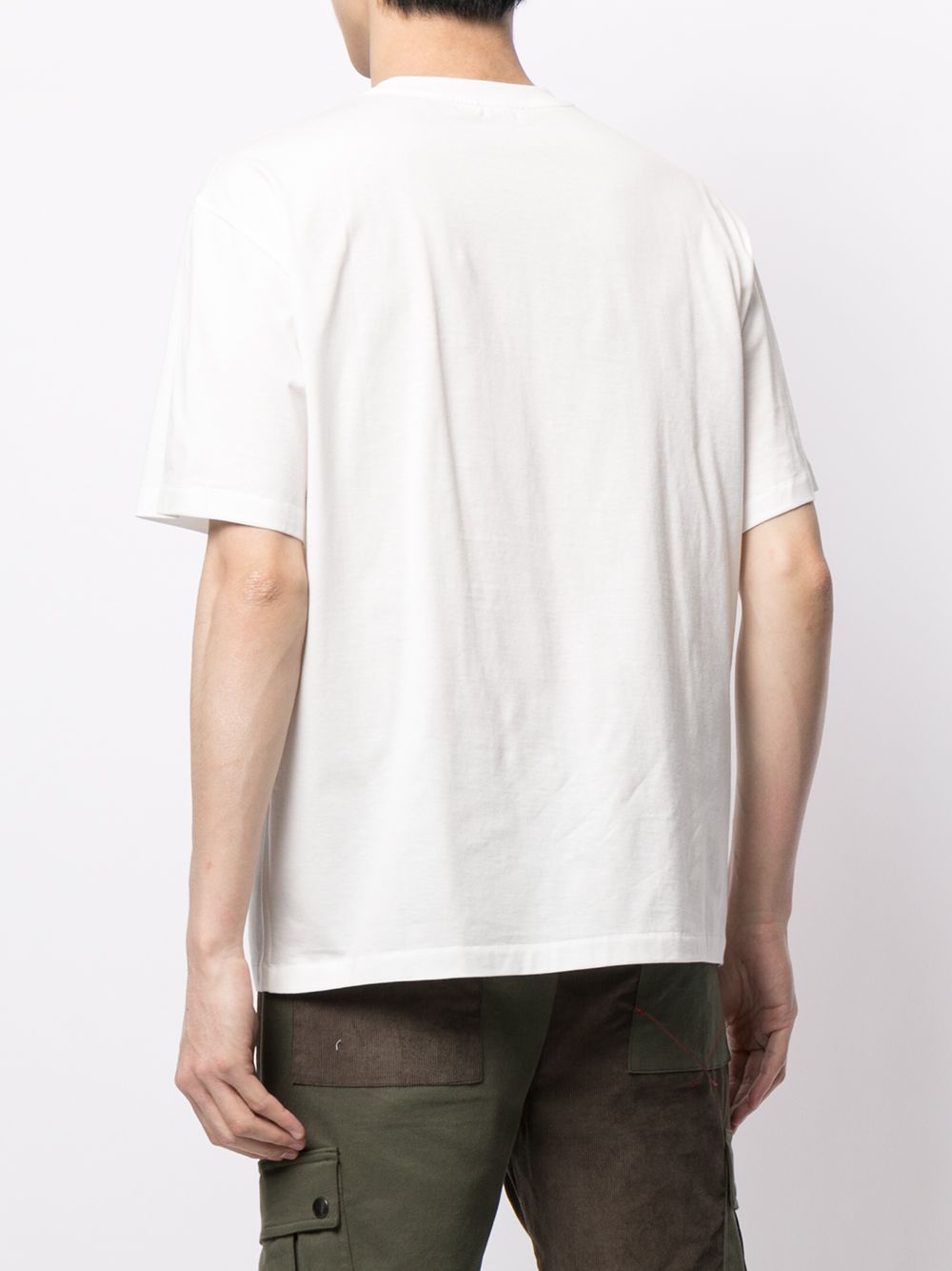 фото Craig green eyelet embroidery cotton t-shirt