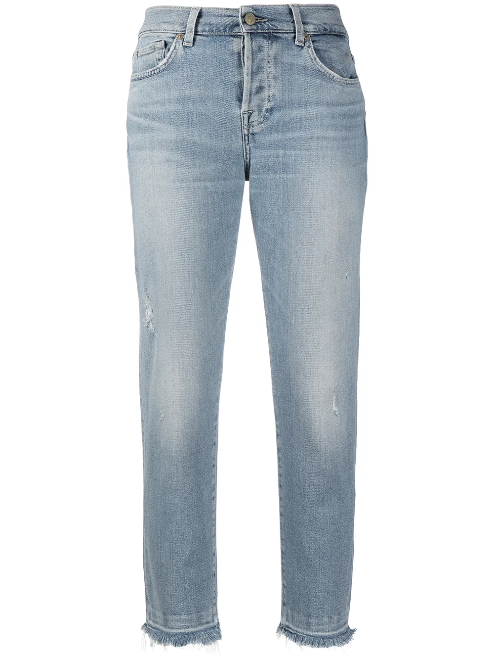 фото 7 for all mankind укороченные джинсы кроя слим