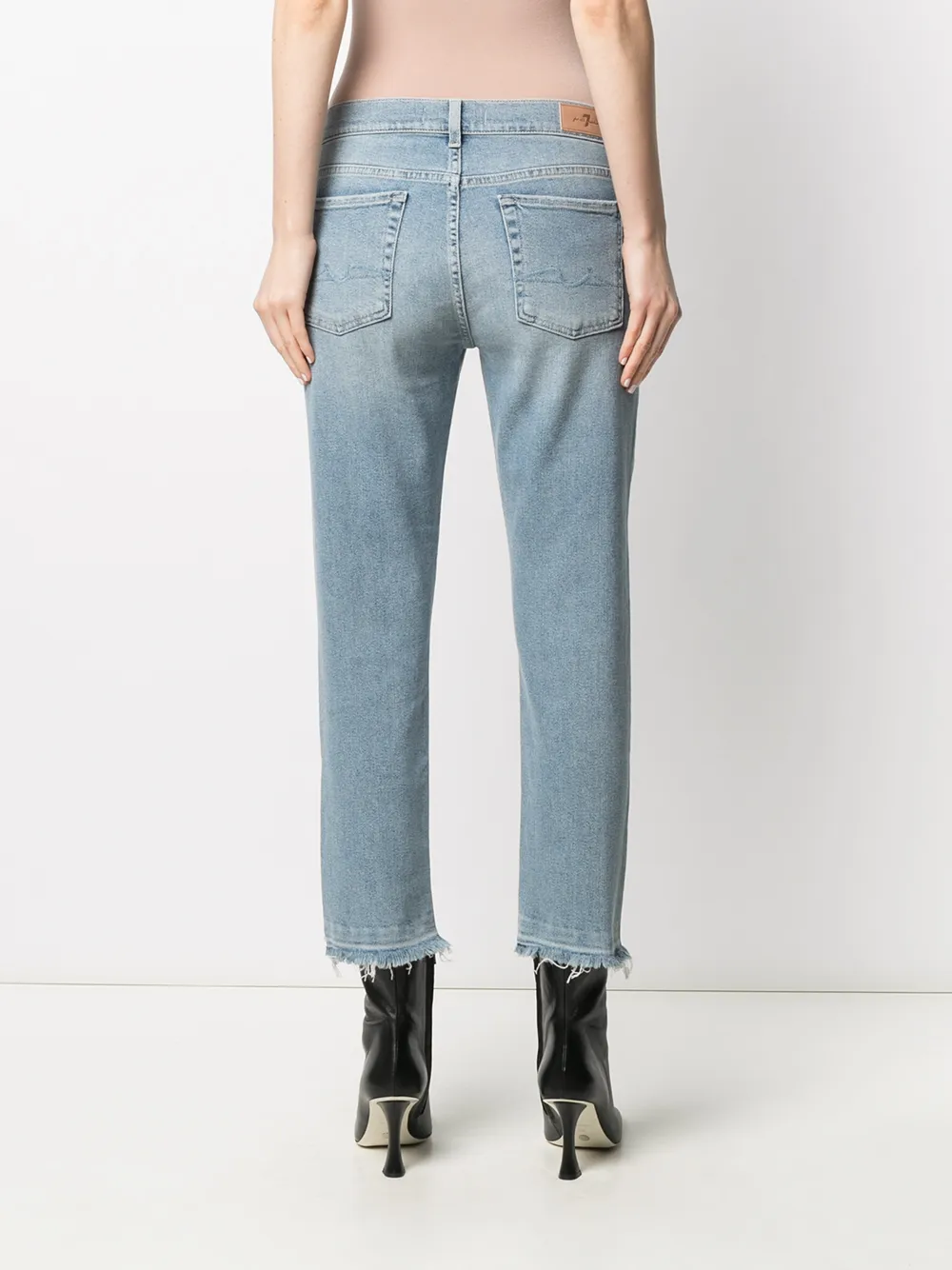 фото 7 for all mankind укороченные джинсы кроя слим