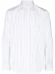 Image 1 of Sunflower pinstripe long-sleeve shirt