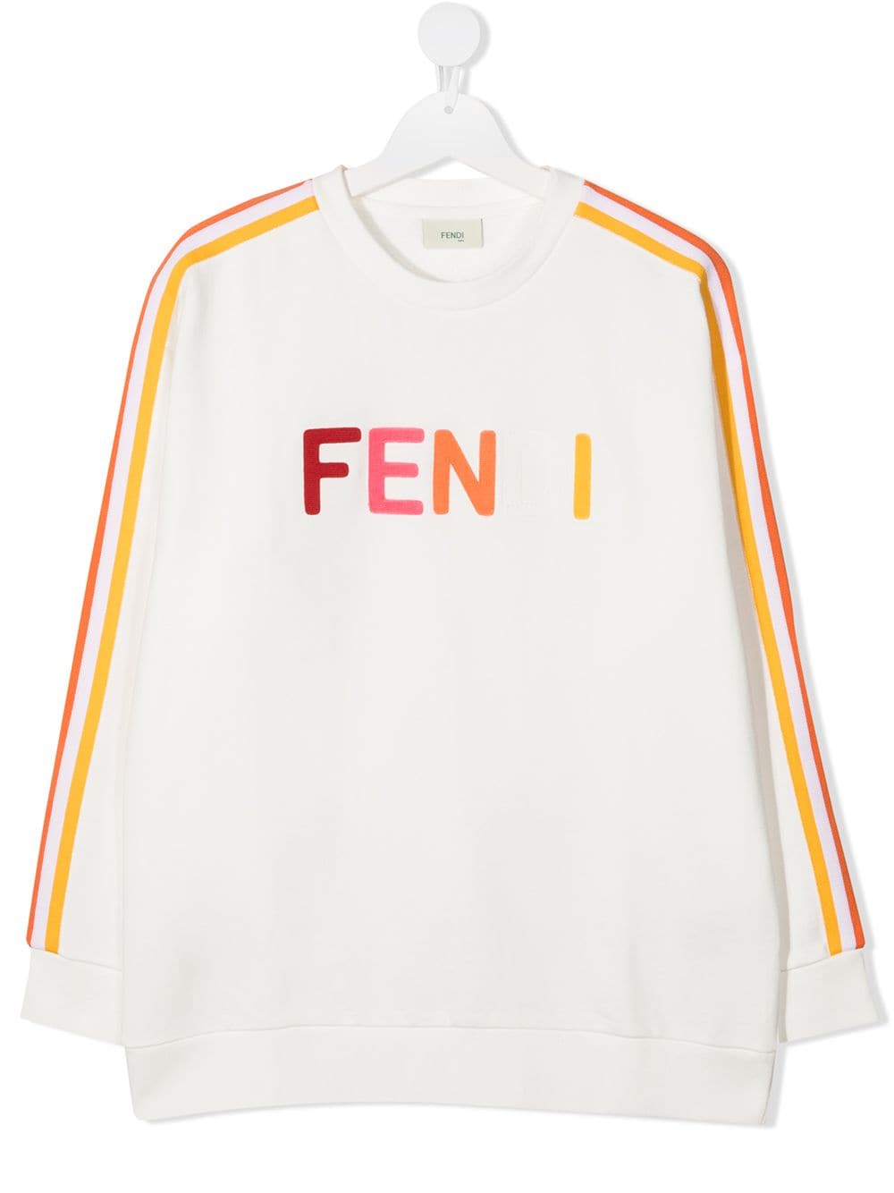 фото Fendi kids толстовка с логотипом