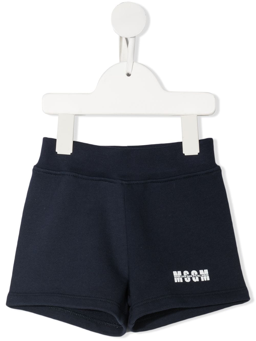 фото Msgm kids шорты с вышитым логотипом