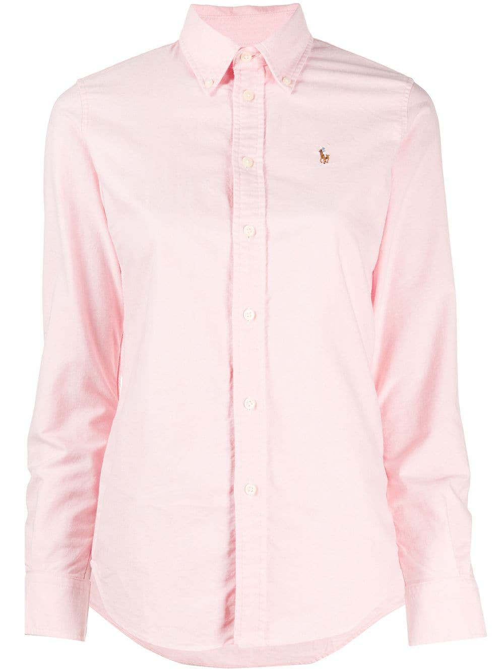 

Polo Ralph Lauren camisa con logo bordado - Rosado