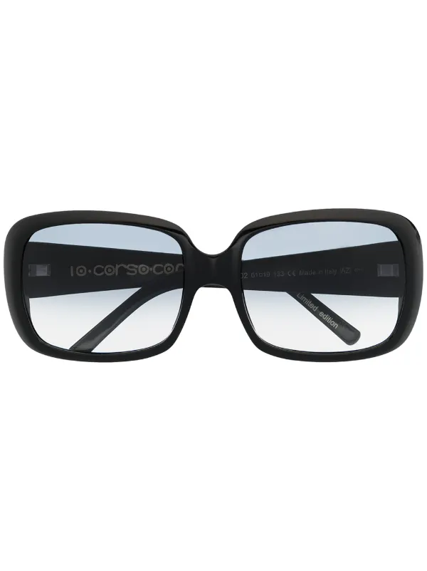 square-frame sunglasses