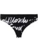 Image 1 of Moschino low-rise logo-print briefs