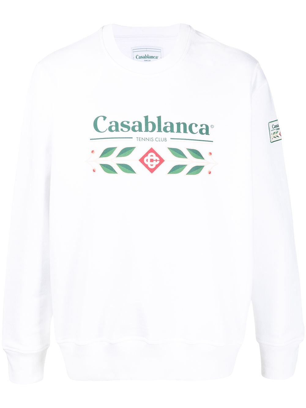 фото Casablanca толстовка tennis club с логотипом