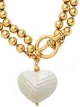 Brinker & Eliza Inez heart-charm bracelet