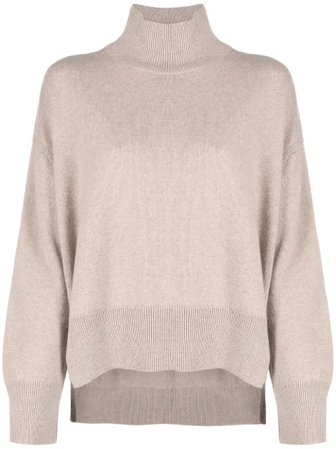 Barrie roll neck cashmere jumper