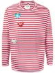 Bild 1 von Doublet Gestreiftes Langarmshirt mit Herzen