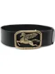 Image 1 of ETRO logo-plaque leather belt