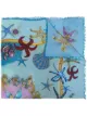 Image 1 of Versace Trésor de la Mer-print scarf
