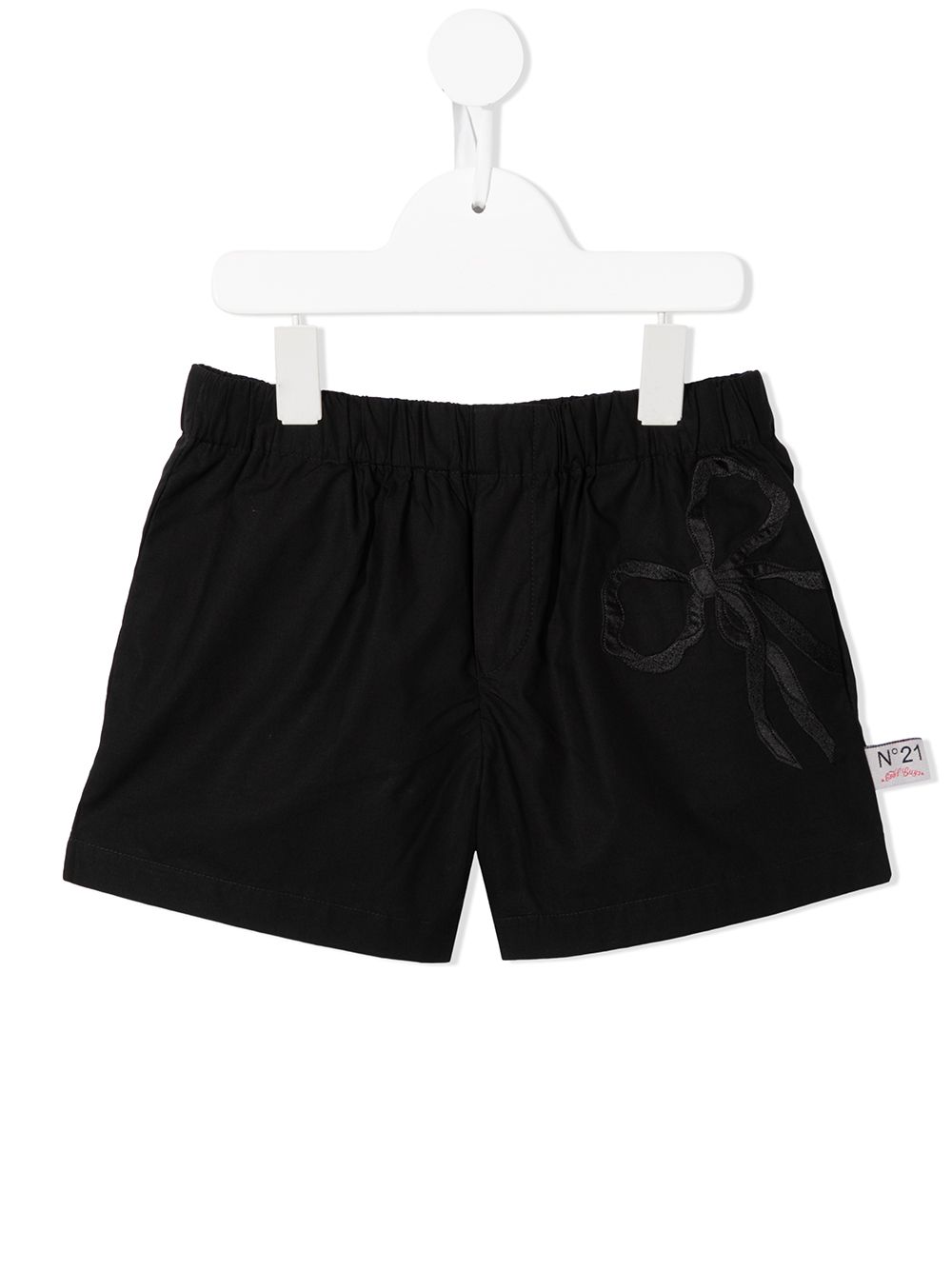 фото Nº21 kids bow-embroidered shorts