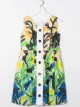 Image 2 of Marni Kids floral print flared dress