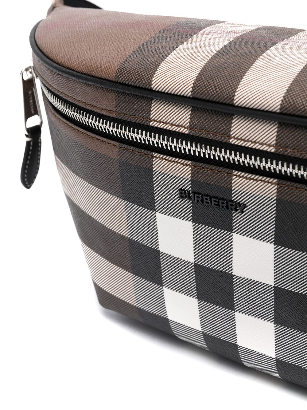 фото Burberry поясная сумка в клетку