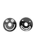 10 CORSO COMO Smile sneaker patches - Black