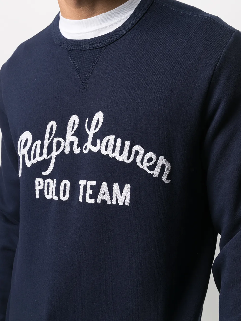 фото Polo ralph lauren толстовка с круглым вырезом и логотипом