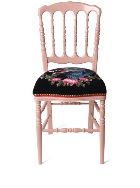 Gucci Francesina wolf-print chair