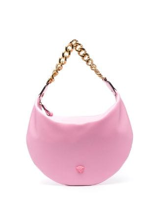 Versace Women's La Medusa Mini Hobo Bag in - Pink - Hobo Bags