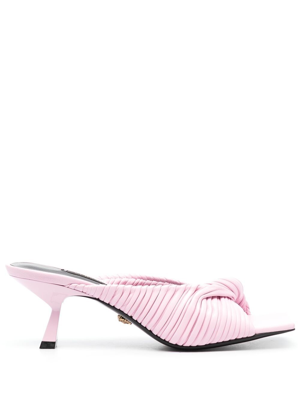 Versace twist-detail open-toe Mules - Farfetch