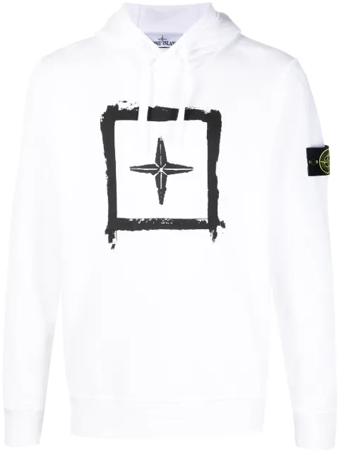 stone island moletom com capuz flannels