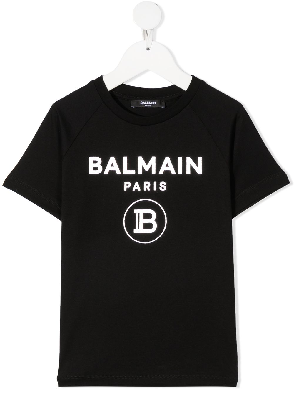 фото Balmain kids футболка с логотипом