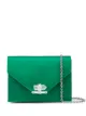 Image 1 of Marchesa satin-finish quartz crystal shoulder bag