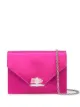 Image 1 of Marchesa satin-effect quartz crystal shoulder bag