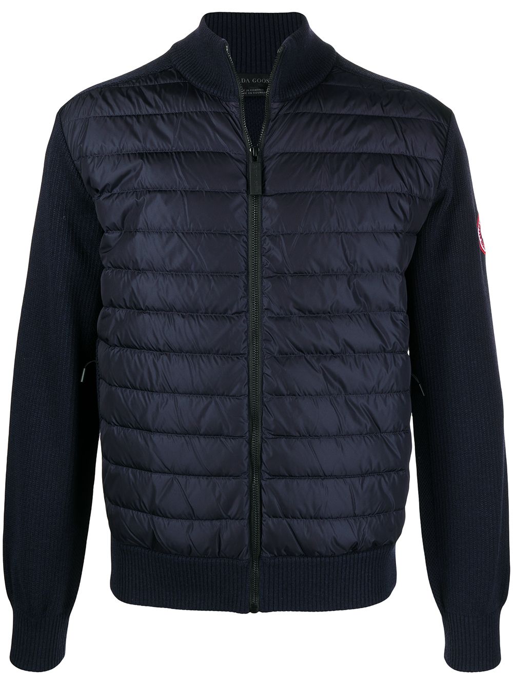 Canada Goose chevron-quilted Knitted Short Jacket - Farfetch