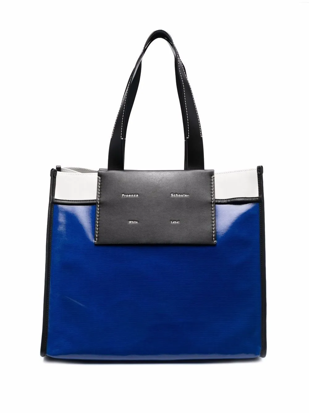 

Proenza Schouler White Label XL Morris coated tote bag - BLUE