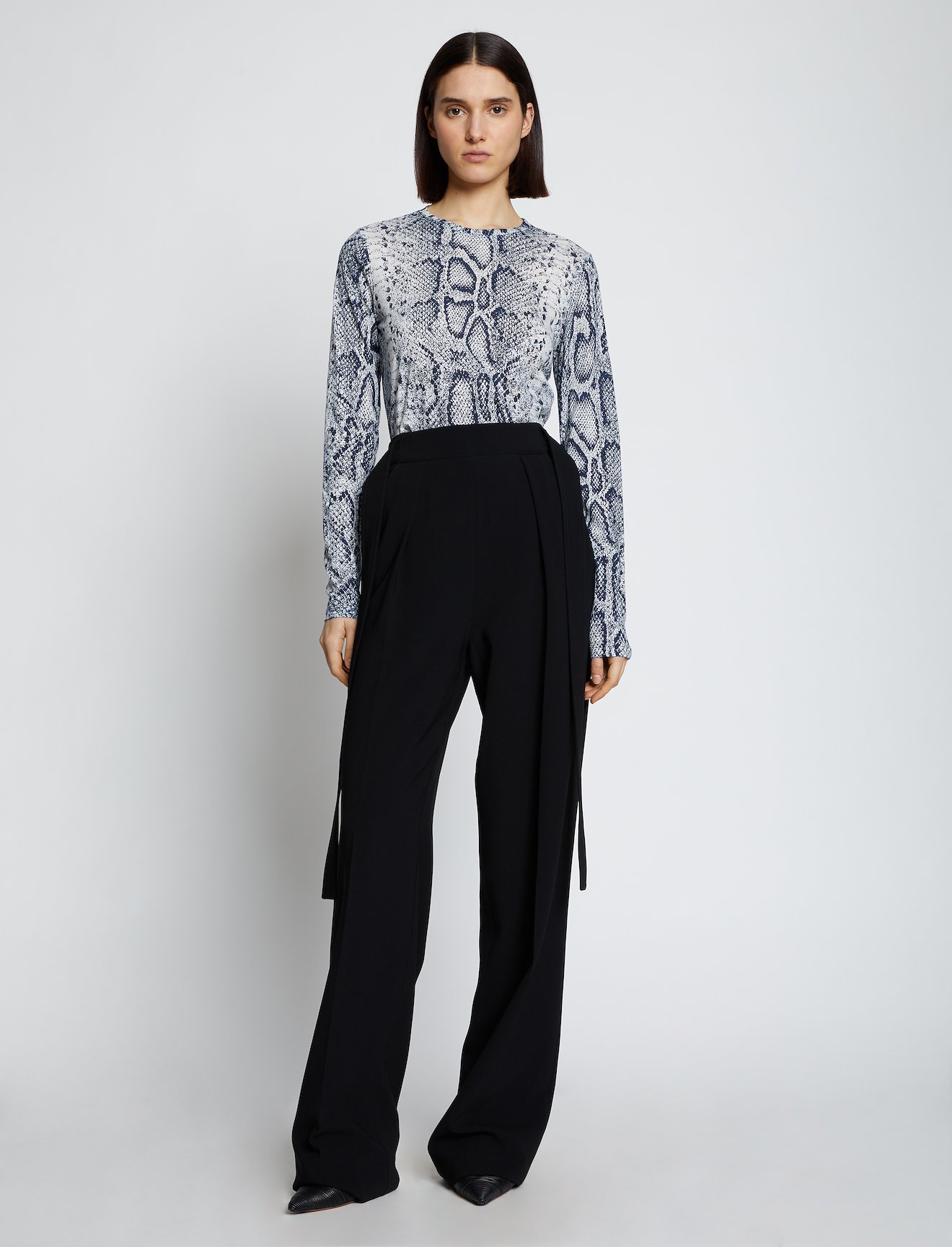 Snakeprint Long Sleeve T-shirt #1