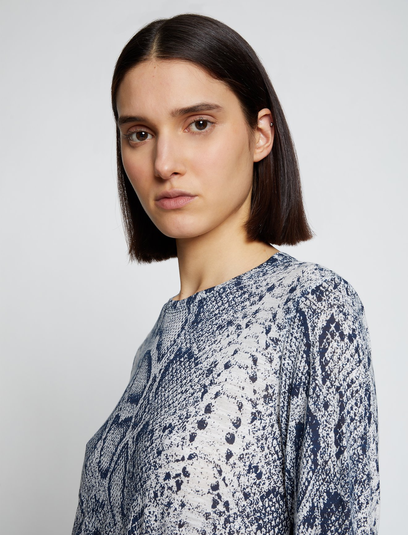 Snakeprint Long Sleeve T-shirt #3