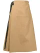 Image 1 of Proenza Schouler canvas wrap skirt